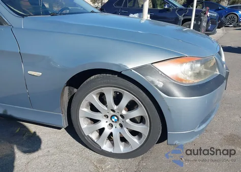 2006 BMW 330I из США, поврежденный, VIN WBAVB33556PS10681